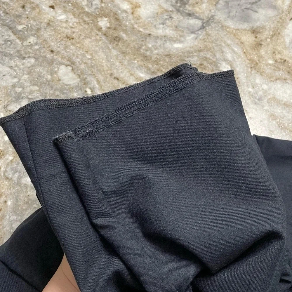 Kit and Ace Straight Leg Trouser High Rise Adjustable Zip Waistband 6